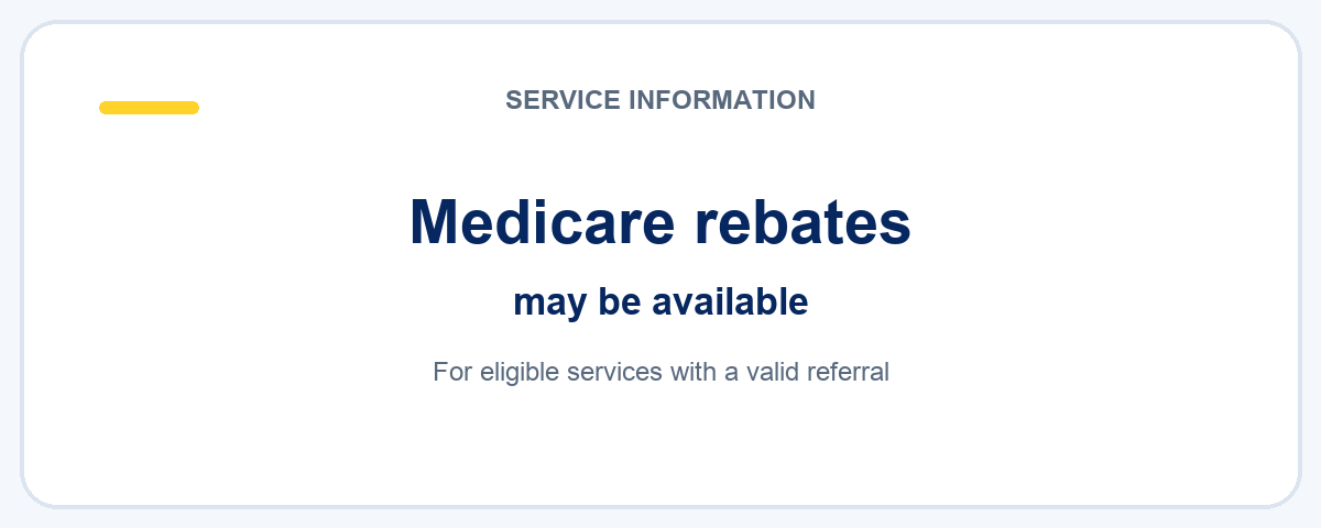 Medicare rebates